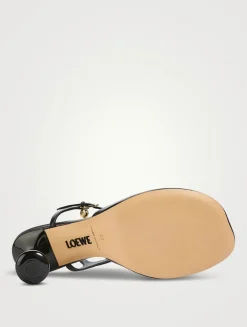 Toy Leather Ankle-Strap Pumps