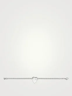 Trademark Chain Bracelet With Charm