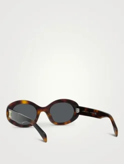 Triomphe Oval Sunglasses