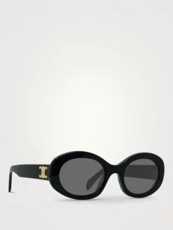 Triomphe Oval Sunglasses