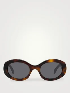 Triomphe Oval Sunglasses