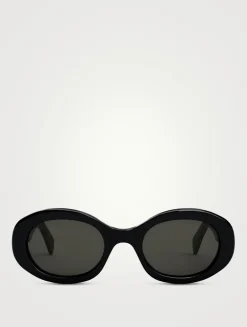 Triomphe Oval Sunglasses