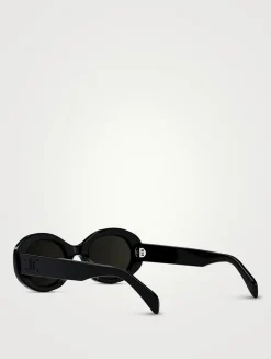 Triomphe Oval Sunglasses