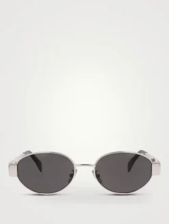 Triomphe Oval Sunglasses