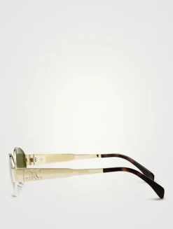 Triomphe Oval Sunglasses