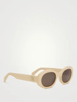 Triomphe Oval Sunglasses