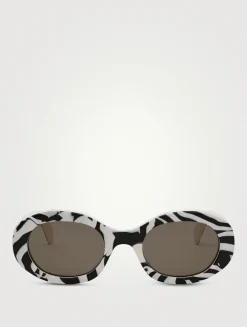 Triomphe Oval Sunglasses
