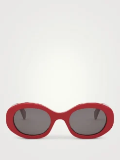 Triomphe Oval Sunglasses