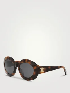 Triomphe Round Sunglasses