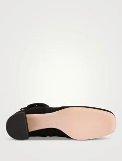 Très Vivier Suede Ankle Boots