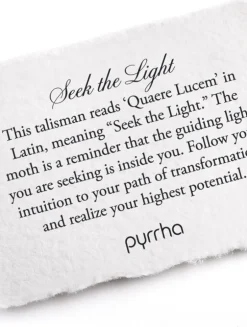 True Colors Seek The Light 14K Gold Talisman Necklace