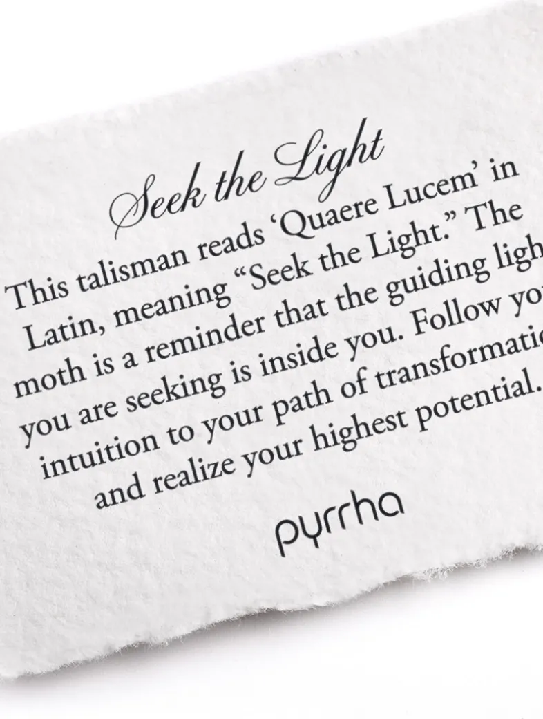 True Colors Seek The Light 14K Gold Talisman Necklace