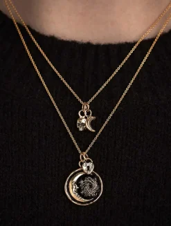 Trust The Universe 14K Gold Talisman Necklace