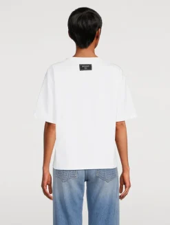 T-Shirt In Kiss Print