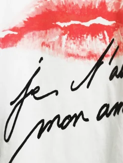 T-Shirt In Kiss Print