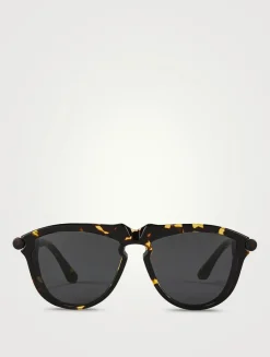 Tubular Aviator Sunglasses