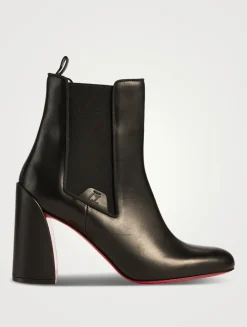 Turelastic Leather Ankle Boots