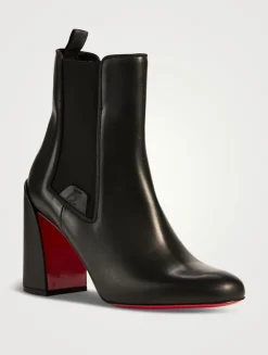 Turelastic Leather Ankle Boots