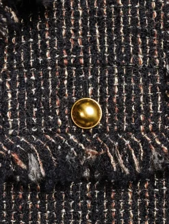 Tweed And Denim Jacket