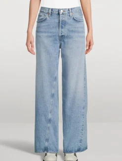 Twist Low-Slung Baggy Jeans