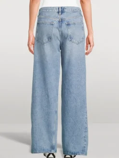 Twist Low-Slung Baggy Jeans