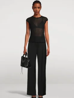 Twisted Sheer T-Shirt