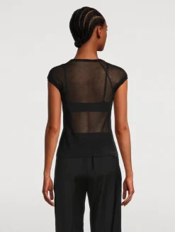 Twisted Sheer T-Shirt