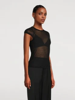 Twisted Sheer T-Shirt