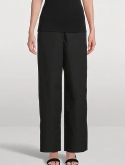 Twisted-Seam Trousers