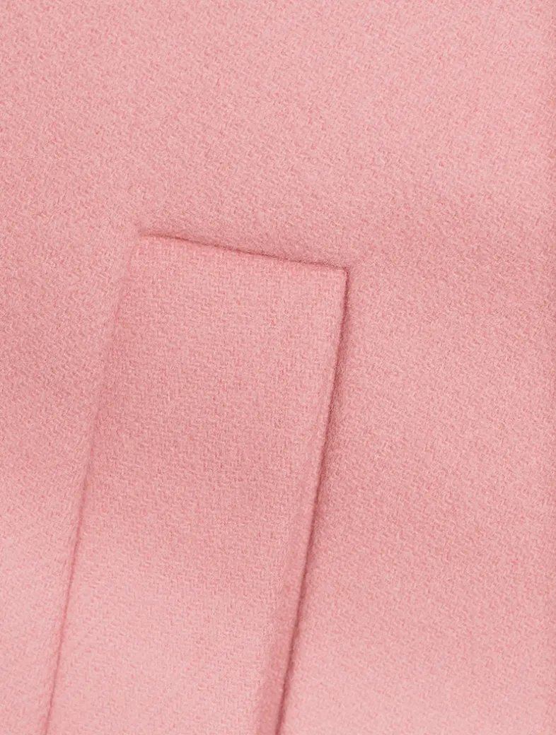 Tyra Belted Wool Wrap Coat