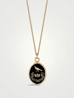 Unbreakable 14K Gold Talisman Necklace