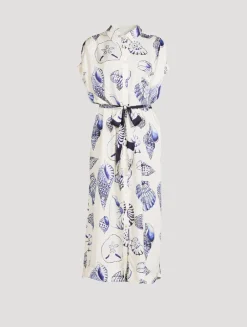 Valerie Caftan In Felicity Shell Print