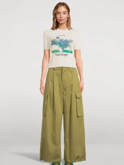 Van Gogh Short-Sleeve Sweater