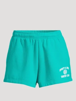 Varsity Crest Disco Shorts