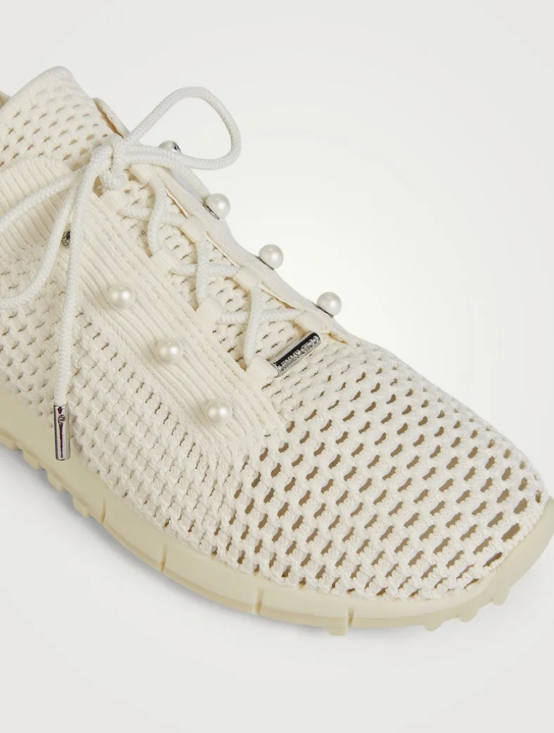 Veles Crochet Mesh Sneakers