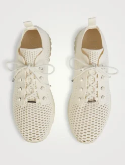 Veles Crochet Mesh Sneakers