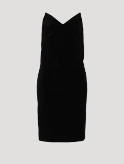 Velvet Bustier Dress