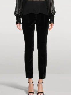 Velvet Tuxedo Trousers