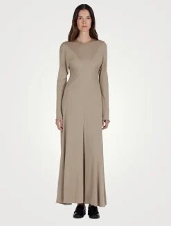 Venusia Jersey Long Dress