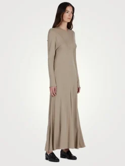 Venusia Jersey Long Dress