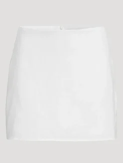 Veranda Linen Mini Skirt