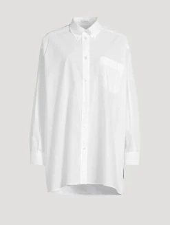Victoria Cotton Oversized Shirt