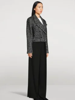 Vienna Cropped Tweed Blazer