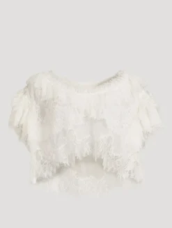 Vienne Ruffled Lace Blouse