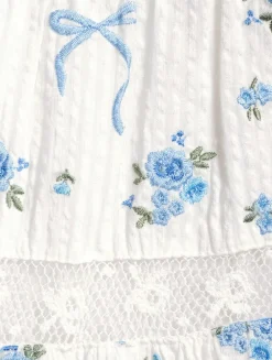 Viro Mini Skirt In Floral Print