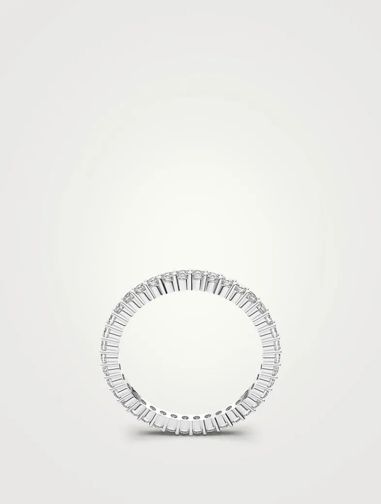 Vittore Round Cut Eternity Band Ring