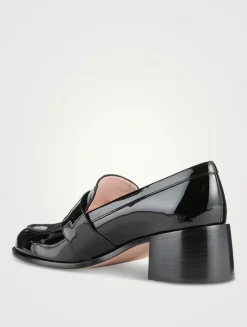 Viv' Rangers Strass Patent Leather Loafers