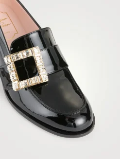 Viv' Rangers Strass Patent Leather Loafers