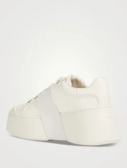 Viv' Skate Leather Platform Sneakers