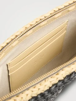Viva Superstar Raffia Pouch